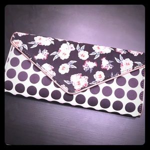 Floral/Polka Dot Clutch, Aldo